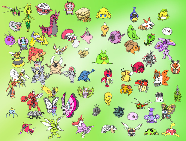 虫ポケモン ニコニコ静画 イラスト
