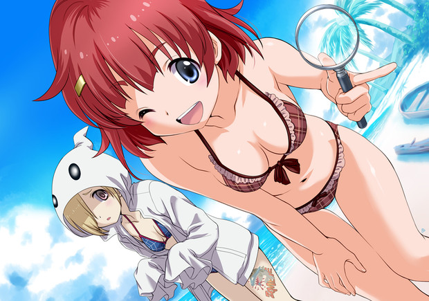 モバマス 都 小梅水着 マーシー兎 夏季営業中 さんのイラスト ニコニコ静画 イラスト