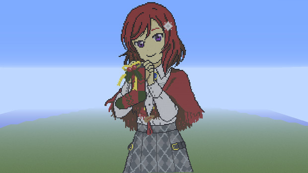 Minecraft 真姫 明日はサンタさんが来るクリスマス Nyon さんのイラスト ニコニコ静画 イラスト
