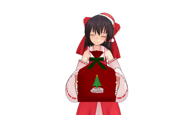 霊夢からのクリスマスプレゼント えれくん さんのイラスト ニコニコ静画 イラスト