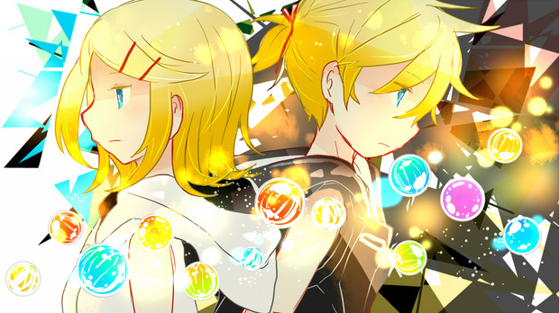鏡音リン レン カルマ カバー 姉を見事に使いこなす妹 さんのイラスト ニコニコ静画 イラスト