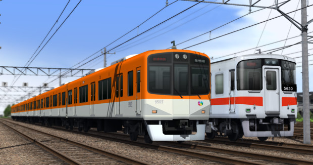 Railsim2 阪神電鉄9300系 あむかい さんのイラスト ニコニコ静画 イラスト