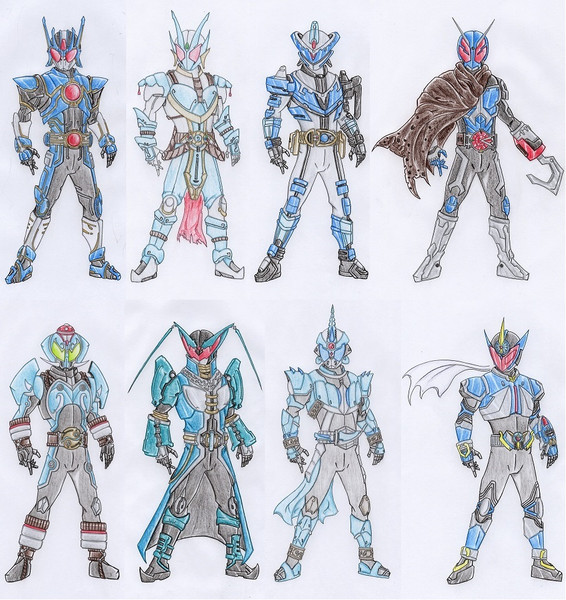 オリジナル 青い仮面ライダー抜粋 エム Ride さんのイラスト ニコニコ静画 イラスト