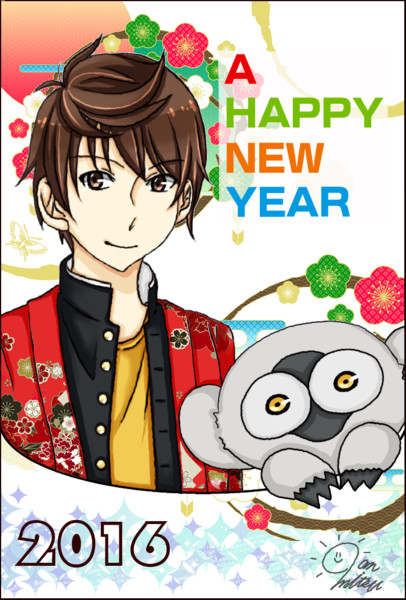 年賀状 16 杏光 さんのイラスト ニコニコ静画 イラスト