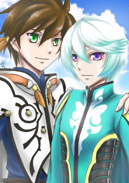 スレイとミクリオ はじめ さんのイラスト ニコニコ静画 イラスト