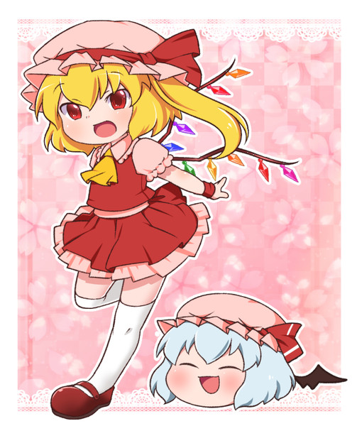ゆっくりレミリアとフランチャン 三日月ちよ さんのイラスト ニコニコ静画 イラスト