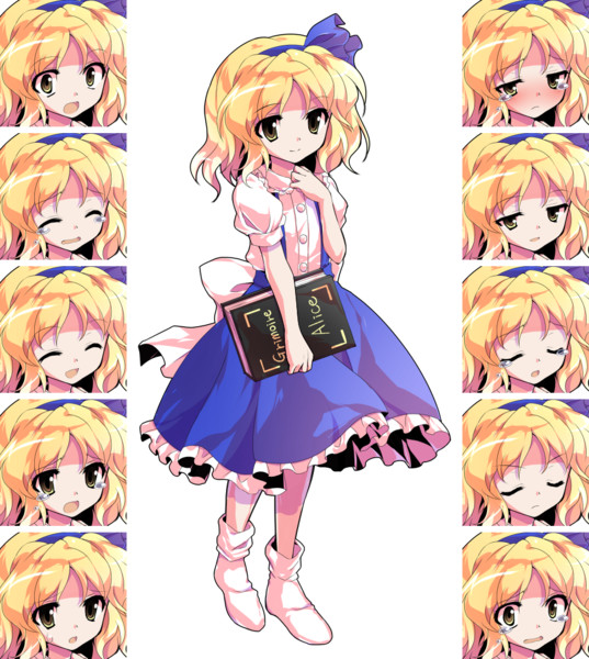 旧作アリス立ち絵 表情差分 はるか さんのイラスト ニコニコ静画 イラスト