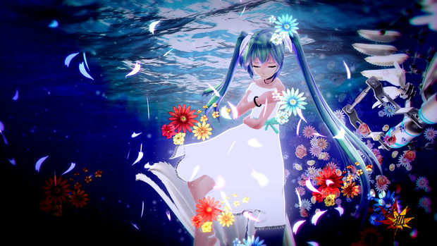 Undefined 水中に咲く花 秋狐 女子力p さんのイラスト ニコニコ静画 イラスト