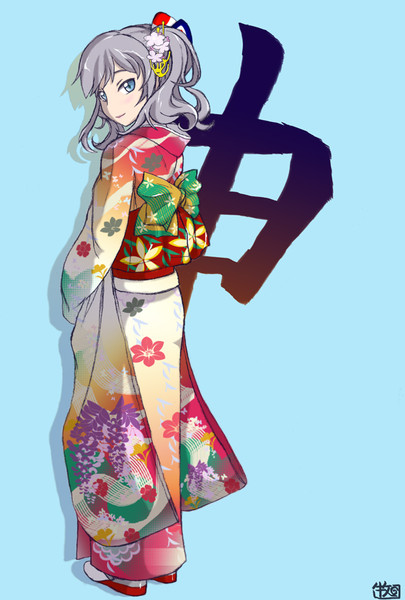 振袖 鹿島さん Maki Xi さんのイラスト ニコニコ静画 イラスト