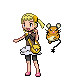 ユリーカ（＋デデンネ）ドット絵