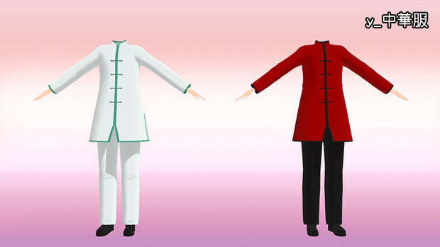 Mmd 中華服 衣装配布 Youcha さんのイラスト ニコニコ静画 イラスト