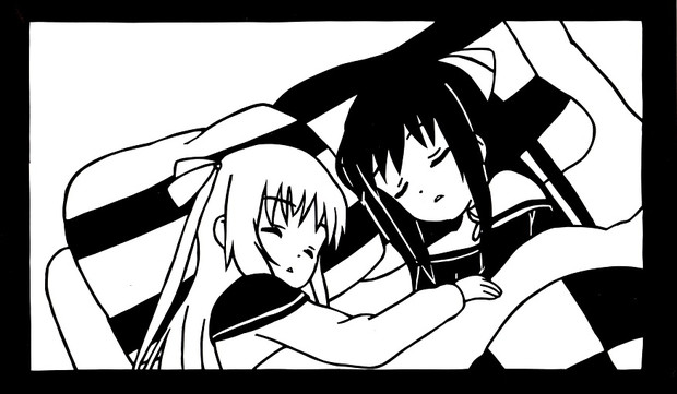 白黒の蝶part2から 切り絵 桃月 さんのイラスト ニコニコ静画 イラスト