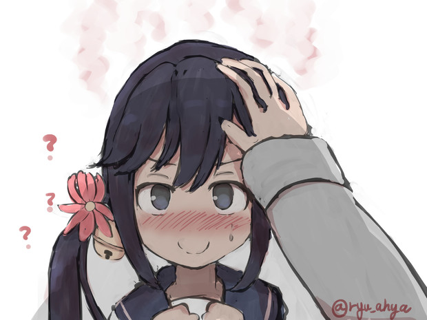 曙を撫でる画像 ニコニコ静画 イラスト