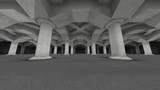【MMDステージ配布】コンクリートステージ