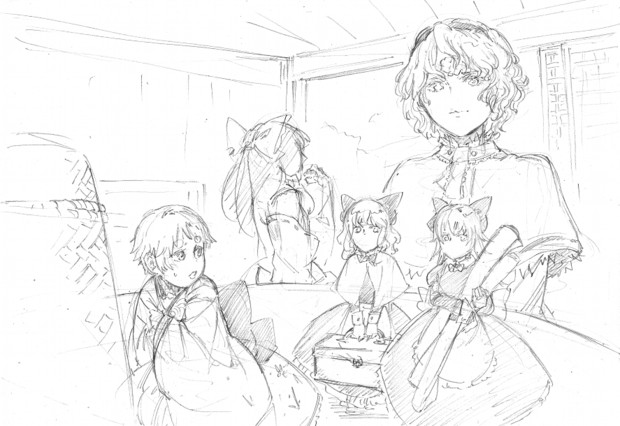 １５センチの裁縫師 読んだので描きました 川 ゝ うー みん さんのイラスト ニコニコ静画 イラスト