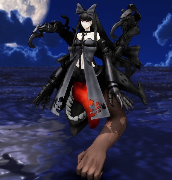 ｍｍｄ艦これ 水母棲姫 配布 Jem さんのイラスト ニコニコ静画 イラスト