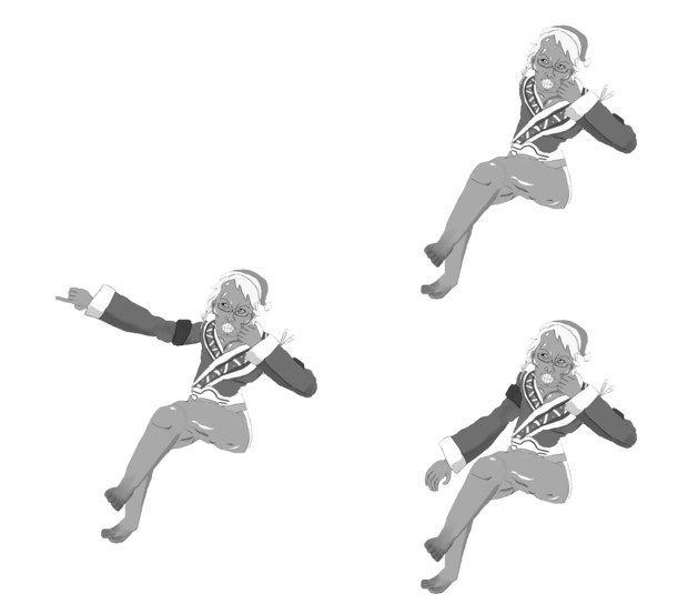 態度のでかい座り方をするｉｓａｍａ兄貴 Png シュラ 波座間 さんのイラスト ニコニコ静画 イラスト