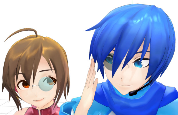 Mmdモデル配布予定 片眼鏡 怪盗ルパンってこんなイメージだよね Hbk ペパクラp さんのイラスト ニコニコ静画 イラスト