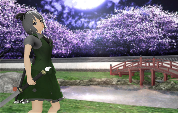 【MMD】Lightn式 魂魄妖夢（みょん） 配布