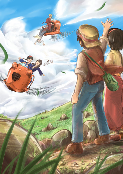 天空の城ラピュタ Nicosub静画