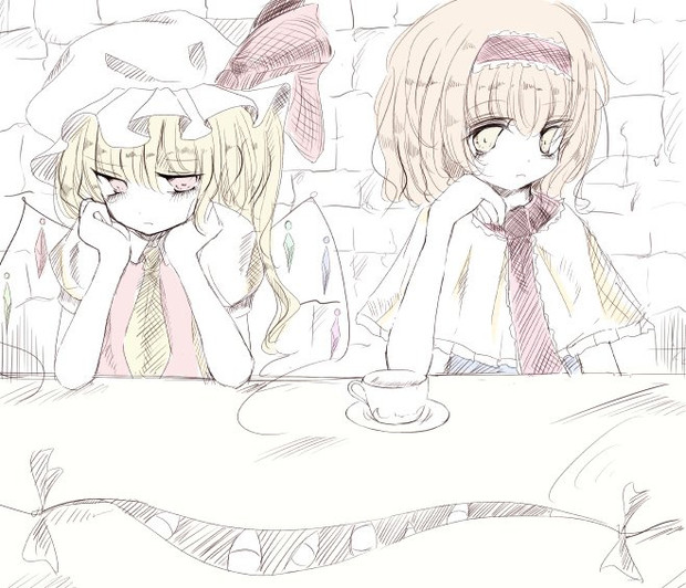 フランとアリスは人見知り いなさ さんのイラスト ニコニコ静画 イラスト