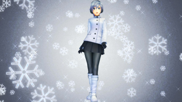 Mmd だけ で壁紙を作ってみるその6 雪歌ユフ Ezoronin さんのイラスト ニコニコ静画 イラスト