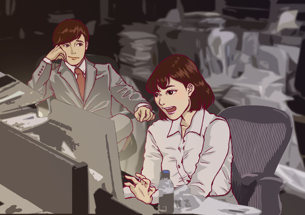 残業松 おそおそコンビ たぬき さんのイラスト ニコニコ静画 イラスト