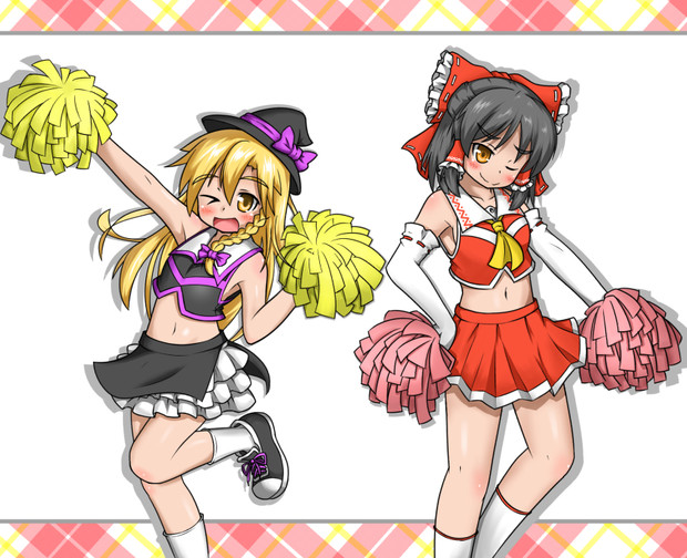 チアガール　陰毛 チアガールと化したRISN / KNB さんのイラスト - ニコニコ静画(イラスト)
