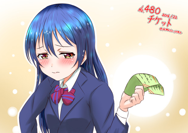 ラブライブ ワンドロ チケット 大和 さんのイラスト ニコニコ静画 イラスト