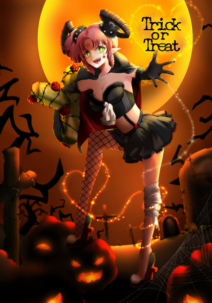 ハロウィン ルルベル ゆりあ さんのイラスト ニコニコ静画 イラスト