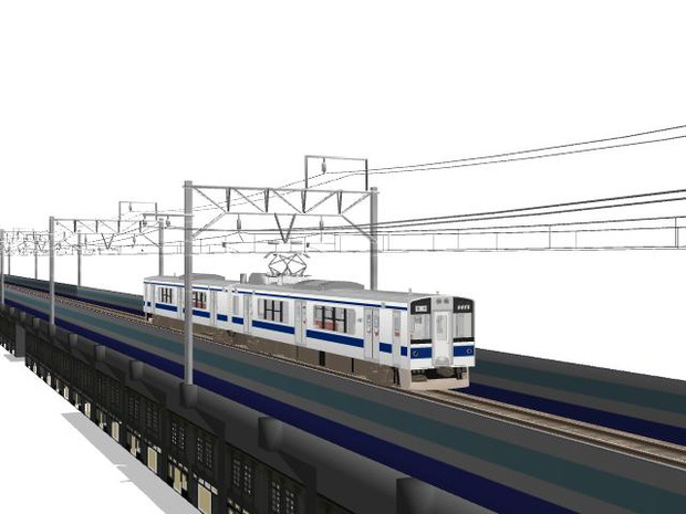 MMD鉄道高架橋付商店街公開