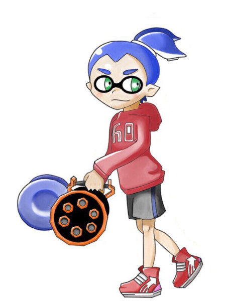 スプラトゥーン ボーイくん あわくん さんのイラスト ニコニコ静画 イラスト