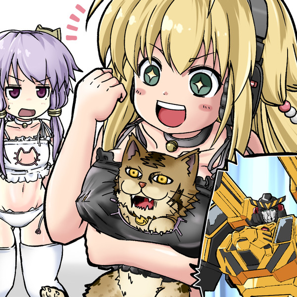 なぜ、胸にトラ(ネコ)の顔があるのですか!?