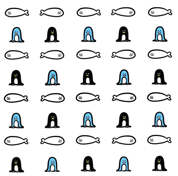 ペンギン あざらし Moetyann さんのイラスト ニコニコ静画 イラスト
