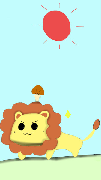 たてがみにゃんこ しいたけ 杜 モリ さんのイラスト ニコニコ静画 イラスト