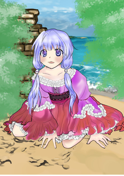 人魚姫 変身後 ゆかり エリー さんのイラスト ニコニコ静画 イラスト