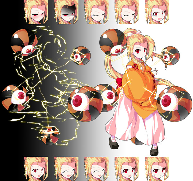バトルっぽいユウゲンマガン立ち絵 表情差分 はるか さんのイラスト ニコニコ静画 イラスト