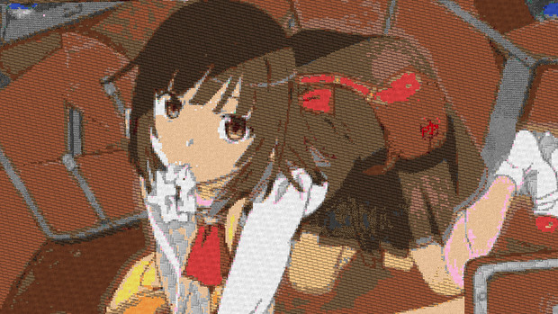 Minecraft 千石撫子ドット絵 囮物語 いまさっき さんのイラスト ニコニコ静画 イラスト