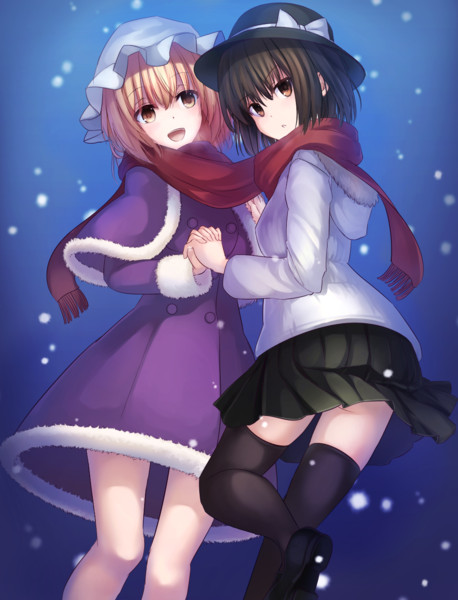 冬服秘封倶楽部 Zyanna さんのイラスト ニコニコ静画 イラスト