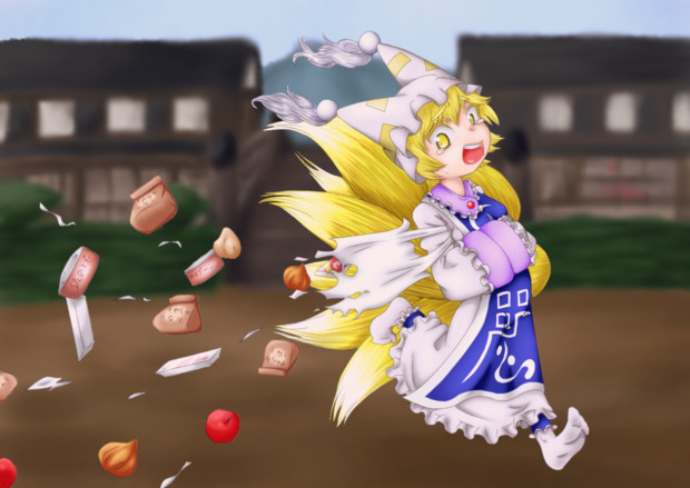八雲藍 ユフトゥン さんのイラスト ニコニコ静画 イラスト