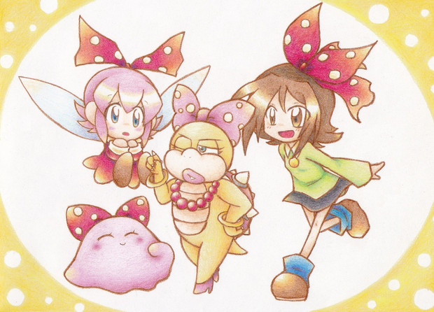 ウェンディとカービィガールズ さんのイラスト ニコニコ静画 イラスト
