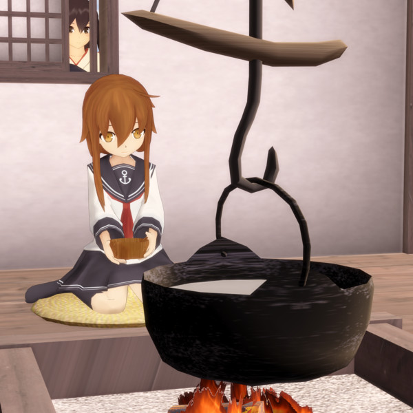 １月１６日は囲炉裏の日なのです Nikusoba さんのイラスト ニコニコ静画 イラスト