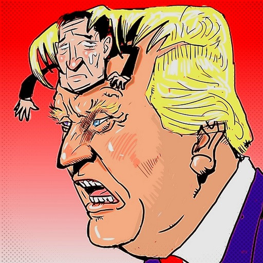 トランプ氏は今日も元気 木住野武 さんのイラスト ニコニコ静画 イラスト