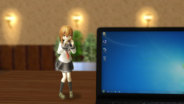 Mmd艦これ 電ちゃんフィギュア 発売中 ジョン さんのイラスト ニコニコ静画 イラスト