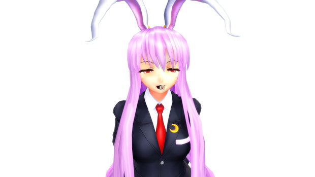 東方mmd うどんげと恵方巻ゲーム たすく 蒼き新星 さんのイラスト ニコニコ静画 イラスト