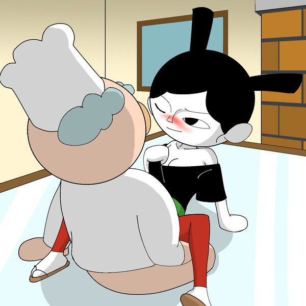 ジャムおじさんと鉄火のマキちゃん ニコニコ静画 イラスト