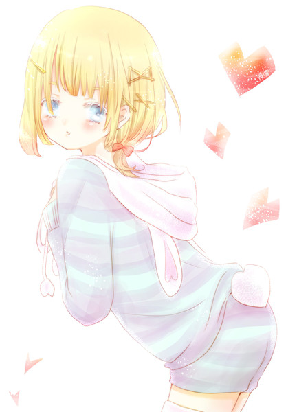 兎のルームウェア ニコニコ静画 イラスト