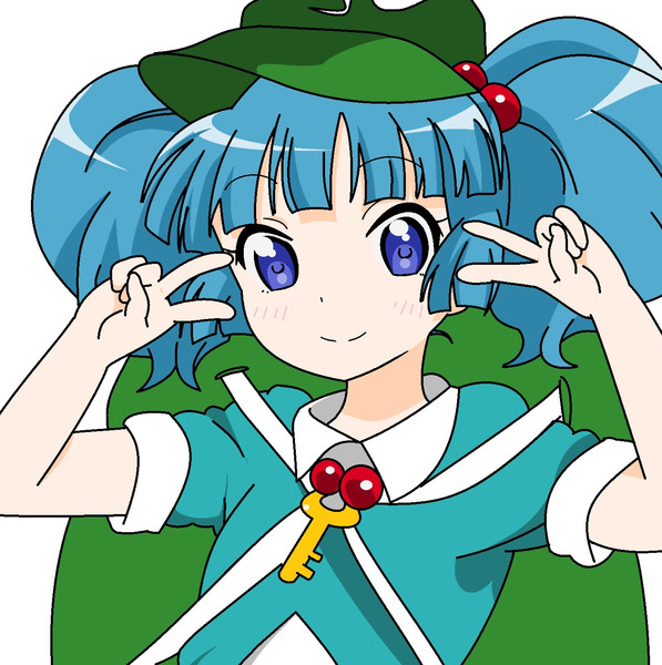 マウスで東方 トレス練習その11 白折り紙 さんのイラスト ニコニコ静画 イラスト