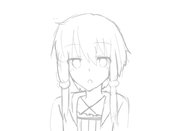 動くゆかりさんラフ２ 河真秀助 さんのイラスト ニコニコ静画 イラスト