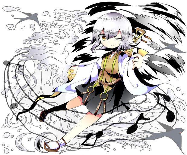 ディバゲ風つばめちゃん ニコニコ静画 イラスト